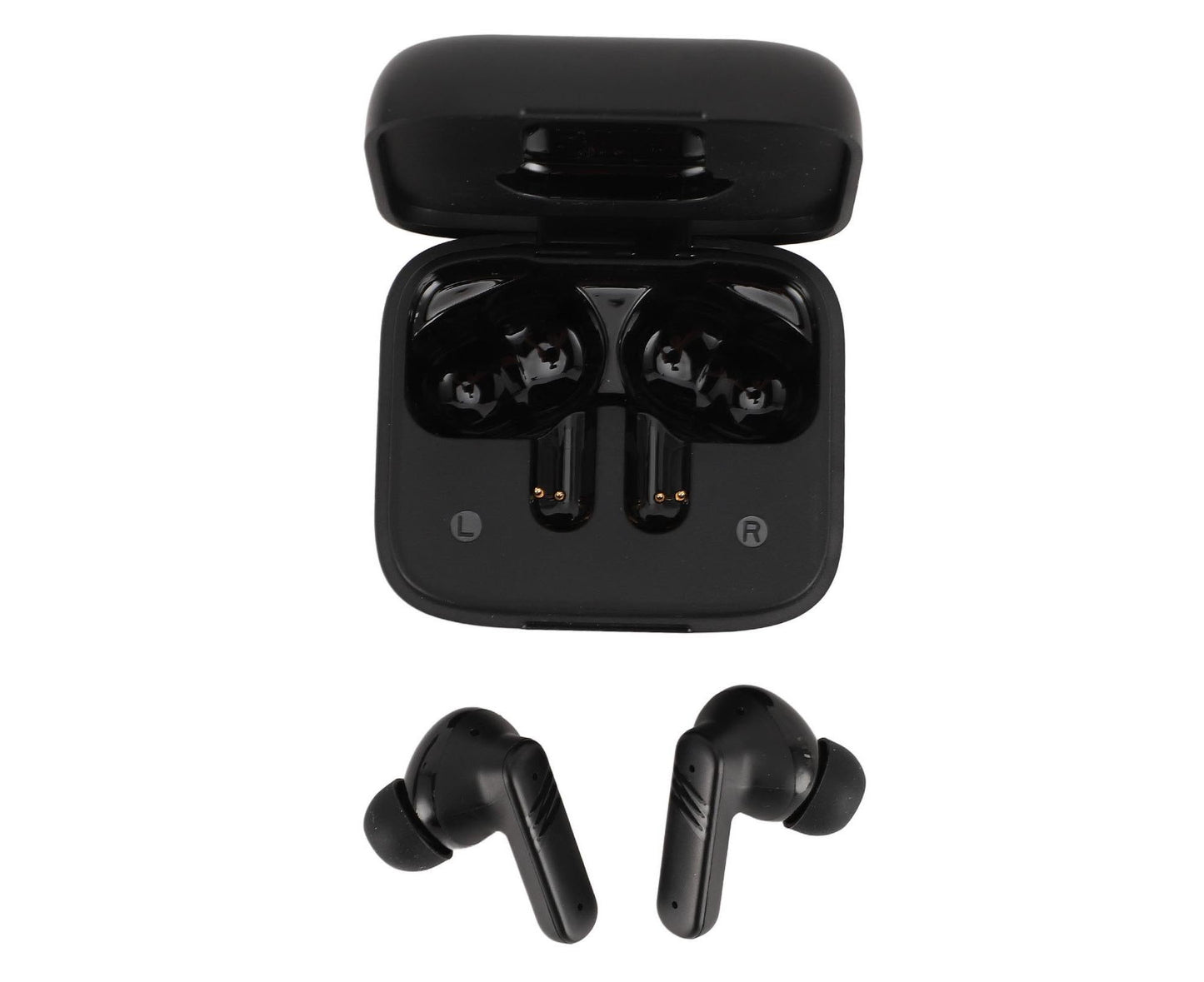 Language Translator Earbuds IPX5 Water Proof Noise Cancellation Multifunctional Device Earphone Black V1263-JX-2739