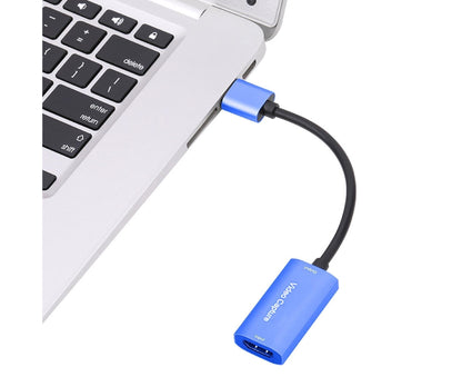 Video Capture Card Portable High Resolution Low Latency HDMI-compatible to USB 3.0 Game Capture Device for V1263-JX-274