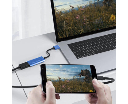 Video Capture Card Portable High Resolution Low Latency HDMI-compatible to USB 3.0 Game Capture Device for V1263-JX-274