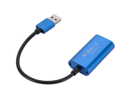 Video Capture Card Portable High Resolution Low Latency HDMI-compatible to USB 3.0 Game Capture Device for V1263-JX-274