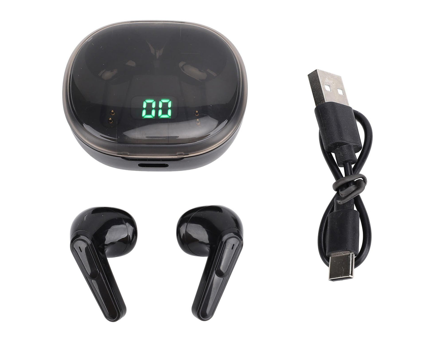 Language Translator Earbuds with APP Bluetooth 5.3 Support 144 Noise Cancellation Real Time Translation for V1263-JX-2741