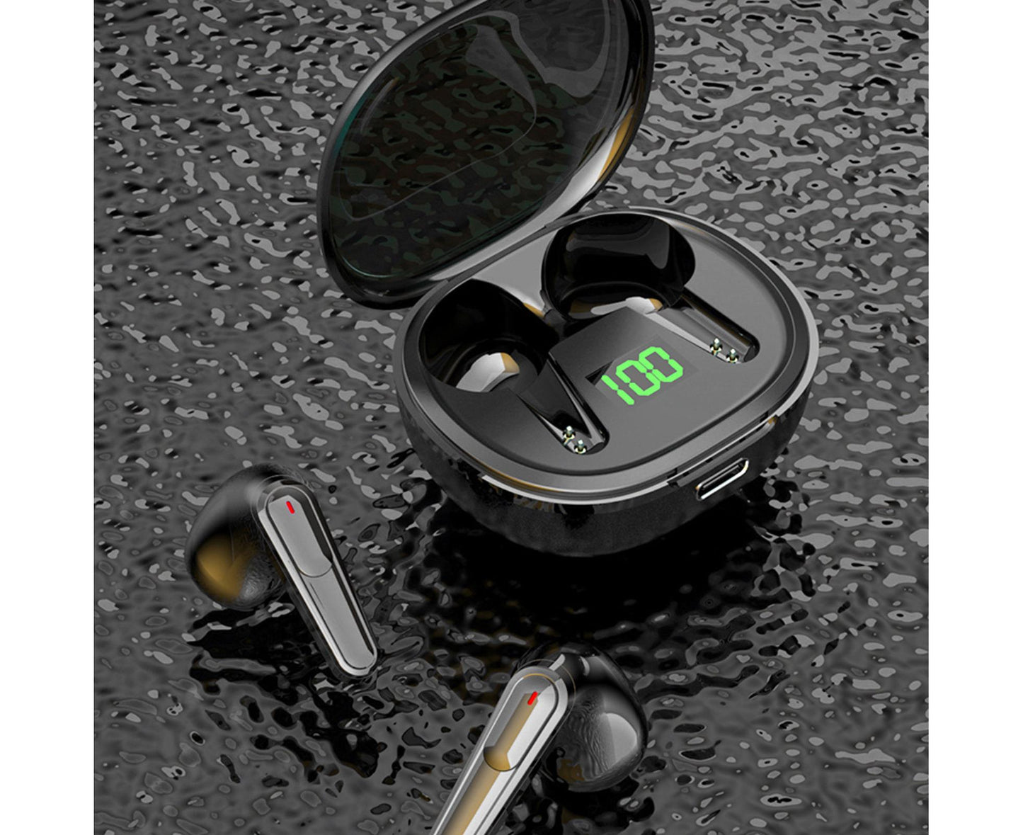 Language Translator Earbuds with APP Bluetooth 5.3 Support 144 Noise Cancellation Real Time Translation for V1263-JX-2741