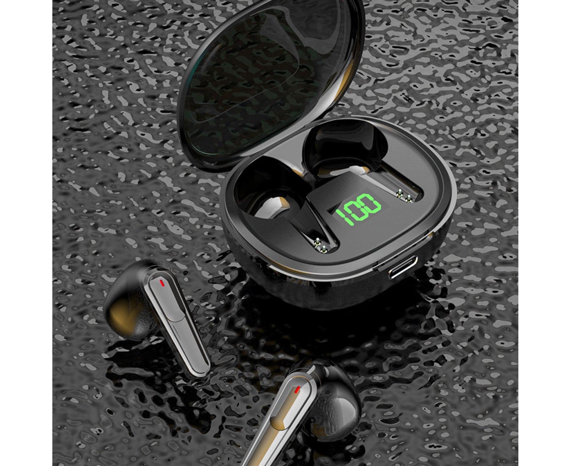 Language Translator Earbuds with APP Bluetooth 5.3 Support 144 Noise Cancellation Real Time Translation for V1263-JX-2741