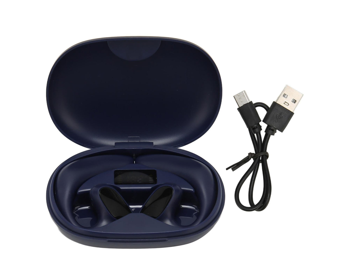 Bluetooth Translator Headphones 144 Languages Stereo Translation Earphone with Charging Case for Android IOS V1263-JX-2742
