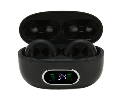 Bluetooth Translator Earphone 144 Languages Stereo Clip On Translation Earbuds with Charging Case for Android V1263-JX-2743