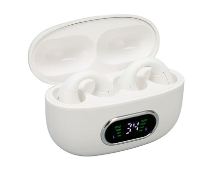 Bluetooth Translator Earphone 144 Languages Stereo Clip On Translation Earbuds with Charging Case for Android V1263-JX-2744