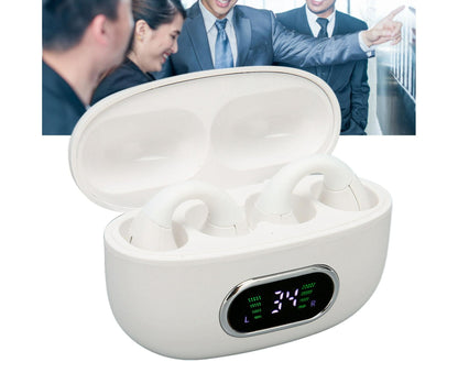 Bluetooth Translator Earphone 144 Languages Stereo Clip On Translation Earbuds with Charging Case for Android V1263-JX-2744