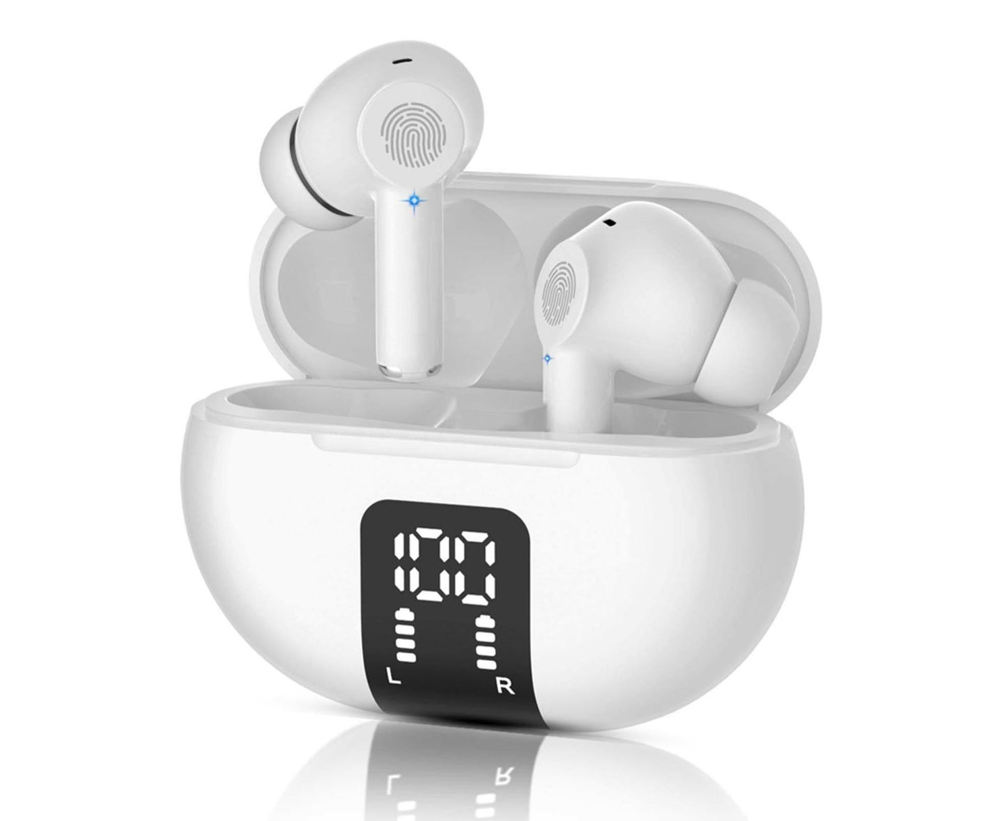 Translator Earbuds Real-Time Language Headphones with BT Connectivity Translation in Over 100 Languages V1263-JX-2746