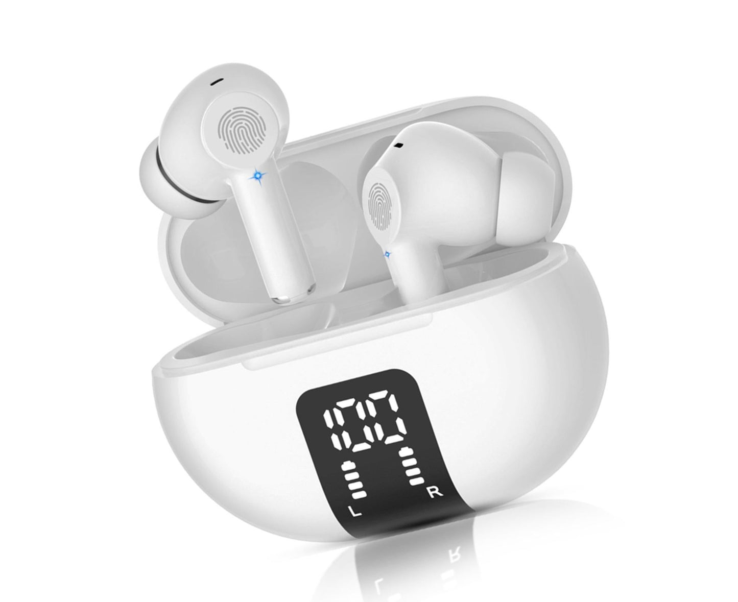 Translator Earbuds Real-Time Language Headphones with BT Connectivity Translation in Over 100 Languages V1263-JX-2746