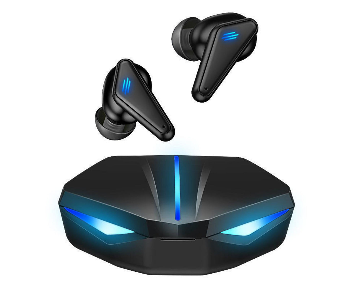 BT Gaming Earbuds K55 Low Latency Stereo Noise Reduction Cordless Earphone with Charging Case K55 V1263-JX-2749