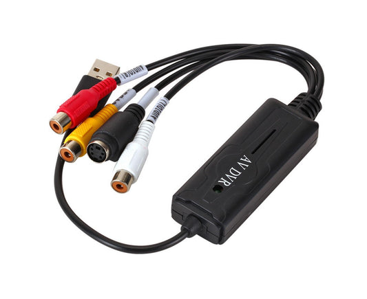 Video Capture Card Single-channel Video Image Monitoring Low Latency AV to USB 2.0 Game Capture Card for Live V1263-JX-275