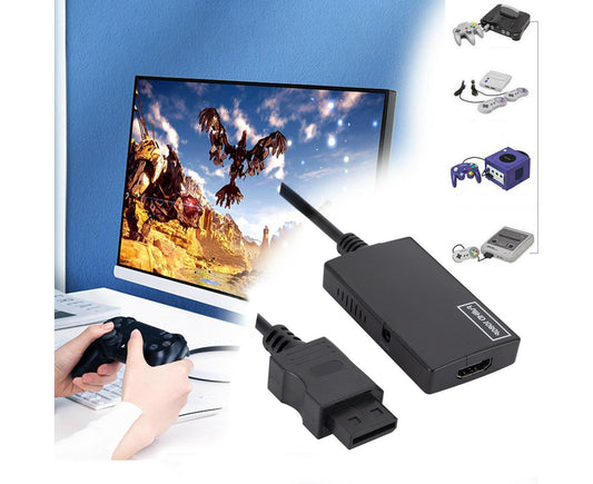 WII2 to HDMI-compatible Converter Portable 3.5mm Audio Jack Plug and Play High Clarity WII2 to V1263-JX-276