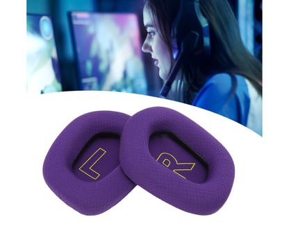 Earpads Cushions Breathable Comfortable Elastic Replacement Ear Pads for Logitech G733 Headphones Purple V1263-JX-2762