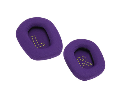 Earpads Cushions Breathable Comfortable Elastic Replacement Ear Pads for Logitech G733 Headphones Purple V1263-JX-2762