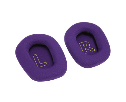 Earpads Cushions Breathable Comfortable Elastic Replacement Ear Pads for Logitech G733 Headphones Purple V1263-JX-2762