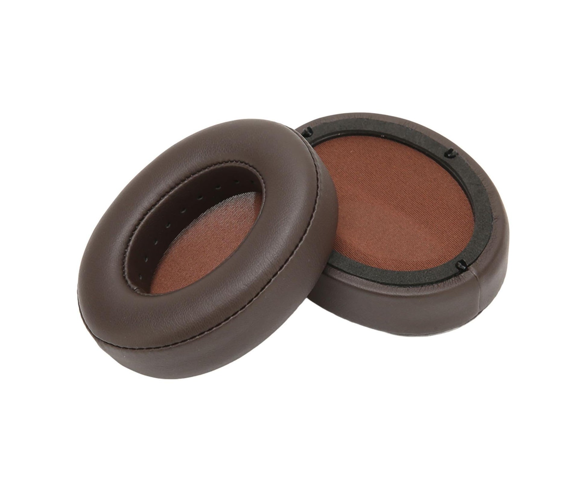 Replacement Ear Cushion Protein Leather Wearproof Headphone Pads for Edifier W855BT Brown V1263-JX-2765