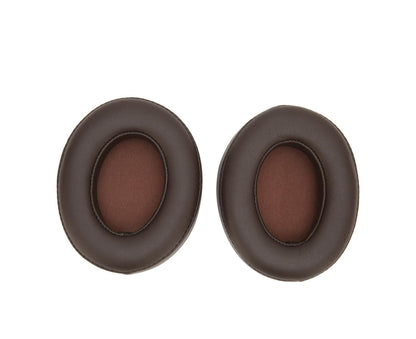 Replacement Ear Cushion Protein Leather Wearproof Headphone Pads for Edifier W855BT Brown V1263-JX-2765