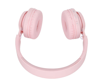 babies Bluetooth Headphones Foldable Ajustable RGB Colorful Light Headset with Mic for babies Study BT06C V1263-JX-2768