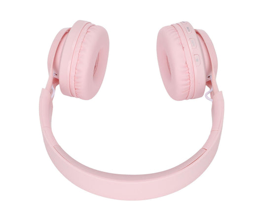 babies Bluetooth Headphones Foldable Ajustable RGB Colorful Light Headset with Mic for babies Study BT06C V1263-JX-2768