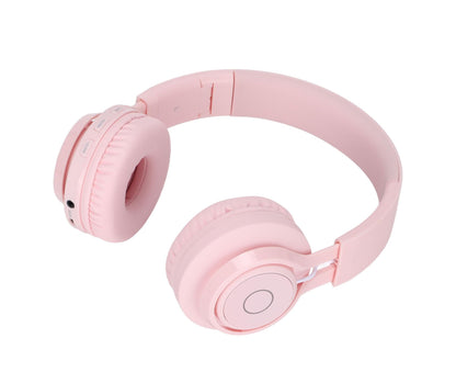 babies Bluetooth Headphones Foldable Ajustable RGB Colorful Light Headset with Mic for babies Study BT06C V1263-JX-2768