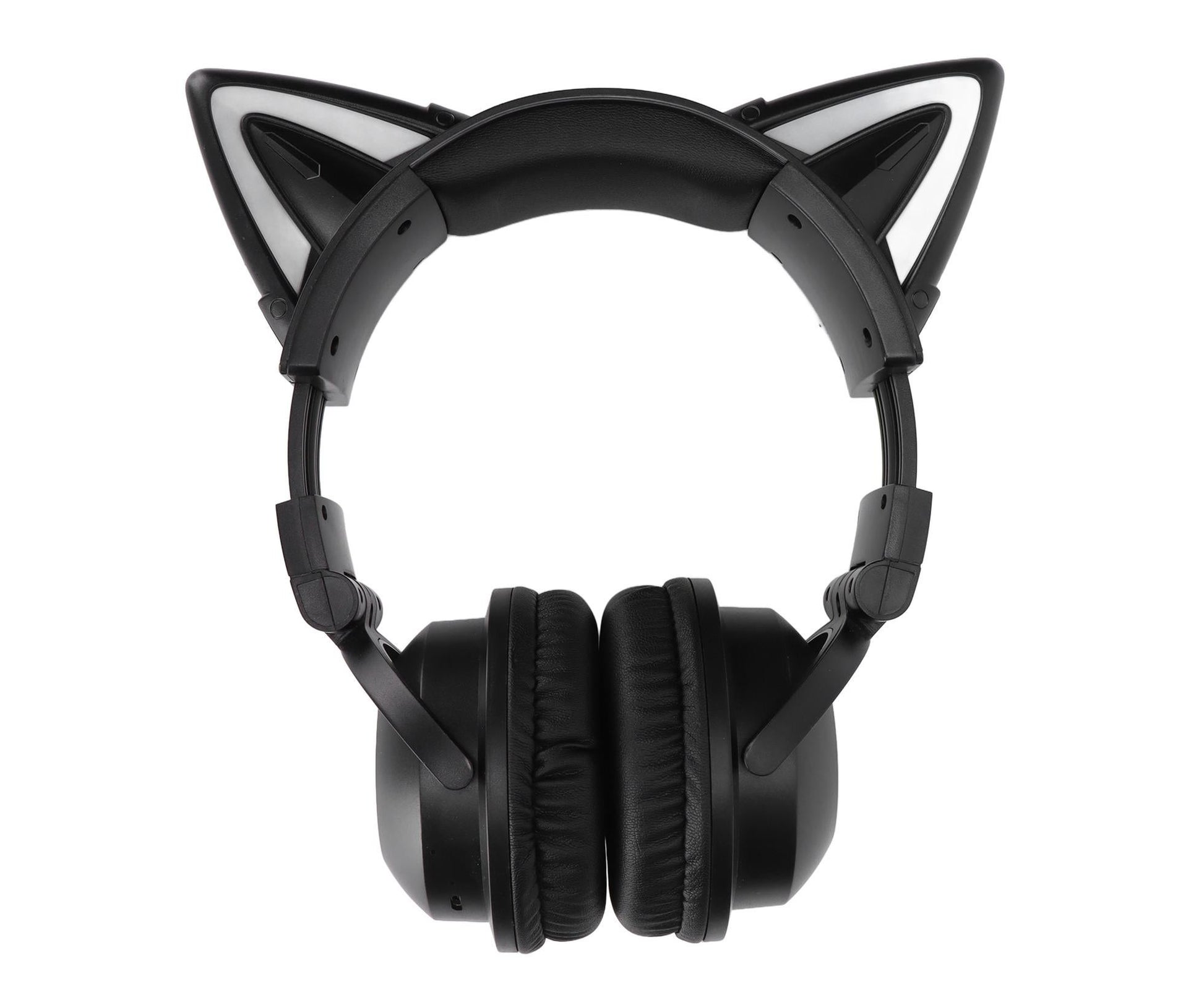 Cat Ear Bluetooth Headset Stereo Headset with Microphone LED Cute Cat Headset for Girls babies V1263-JX-2769