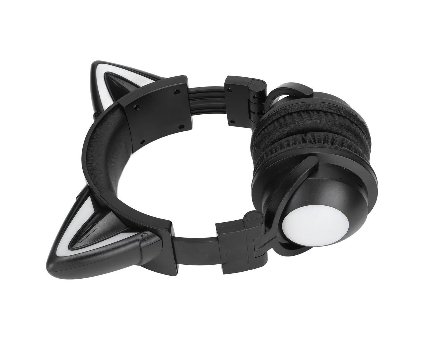 Cat Ear Bluetooth Headset Stereo Headset with Microphone LED Cute Cat Headset for Girls babies V1263-JX-2769