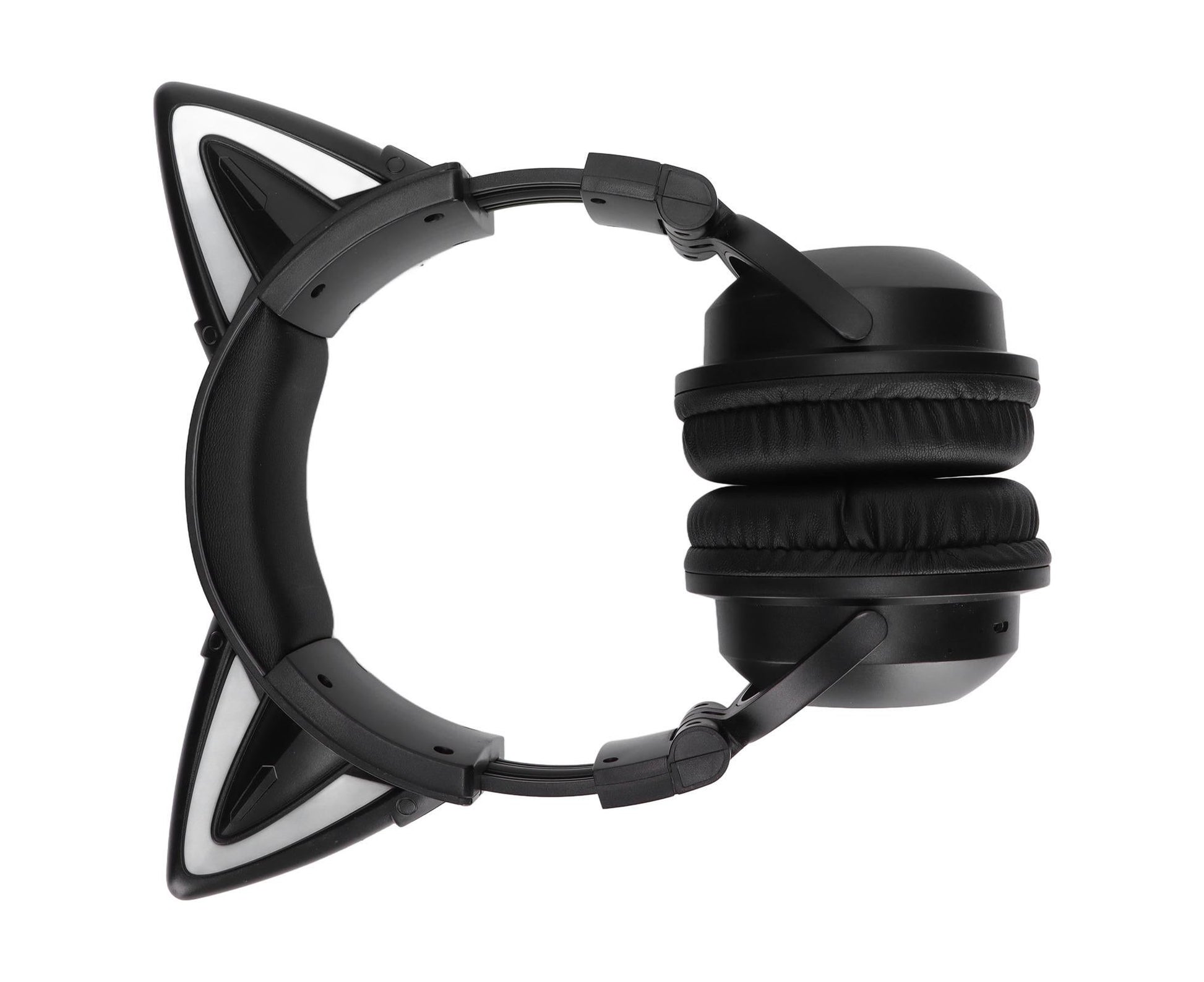 Cat Ear Bluetooth Headset Stereo Headset with Microphone LED Cute Cat Headset for Girls babies V1263-JX-2769