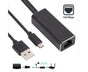 Wired Network Card High-speed Anti-interference Plug Play Micro USB2.0 10/100Mbps External WiFi Network Card V1263-JX-277