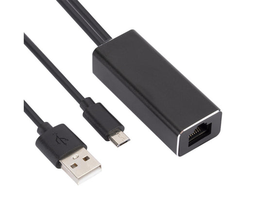 Wired Network Card High-speed Anti-interference Plug Play Micro USB2.0 10/100Mbps External WiFi Network Card V1263-JX-277