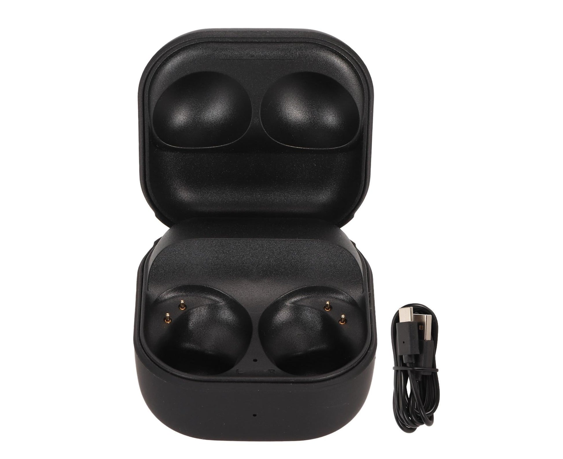 Earbuds Charging Case 600mAh Replacement Bluetooth Earphone Charger for Galaxy Buds2 Pro SM R510 Black V1263-JX-2780