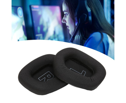 Earpads Cushions Breathable Comfortable Elastic Replacement Ear Pads for Logitech G733 Headphones Black V1263-JX-2781