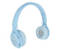 Y08 babies Headphone Macaron Stylish Stereo Sound Foldable Plug in Card Bluetooth Over Ear Headphones Blue V1263-JX-2782
