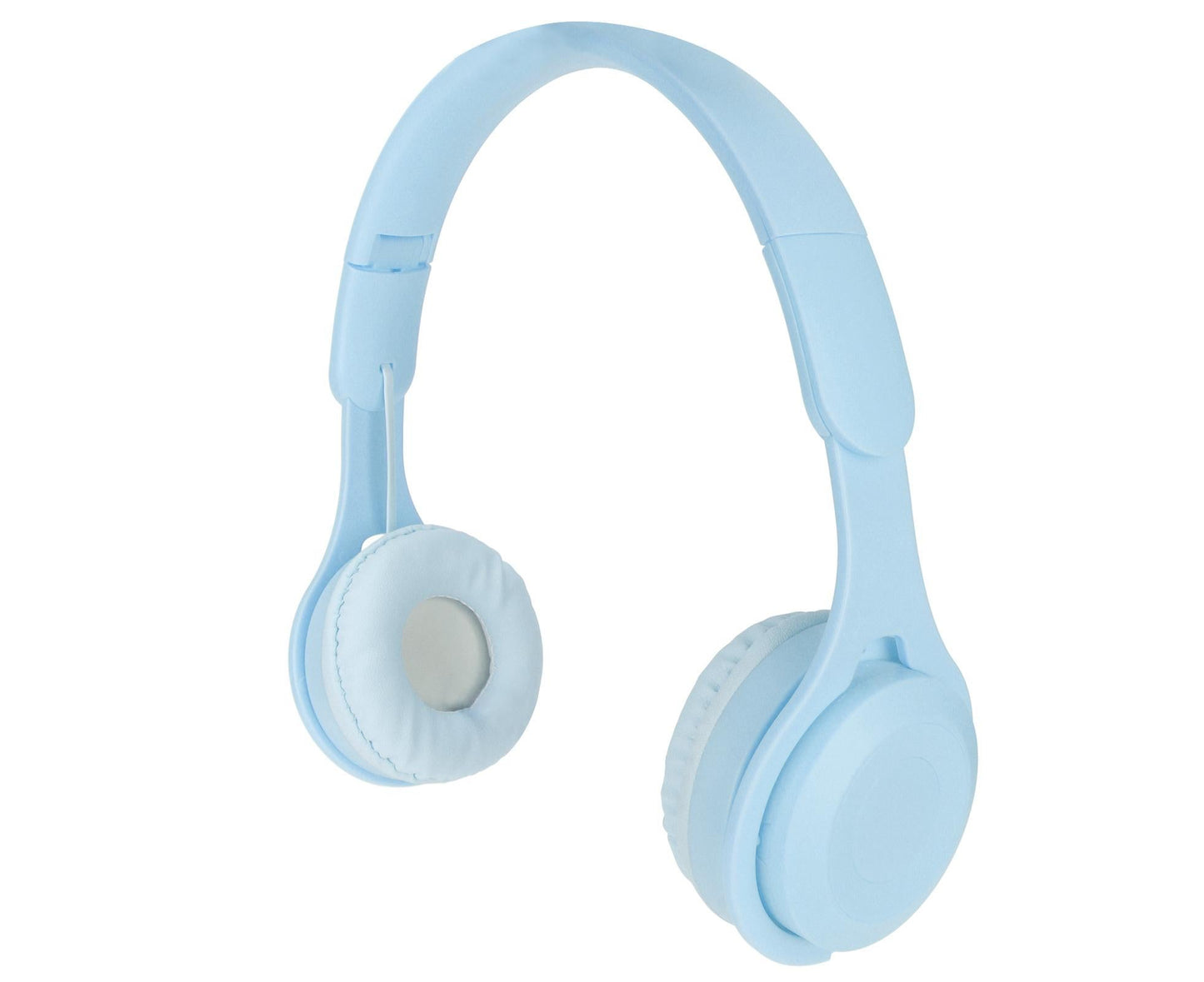 Y08 babies Headphone Macaron Stylish Stereo Sound Foldable Plug in Card Bluetooth Over Ear Headphones Blue V1263-JX-2782