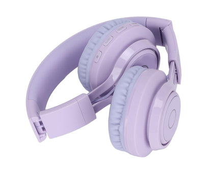babies Bluetooth Headphones Foldable Ajustable RGB Colorful Light Headset with Mic for babies Study BT06C V1263-JX-2783