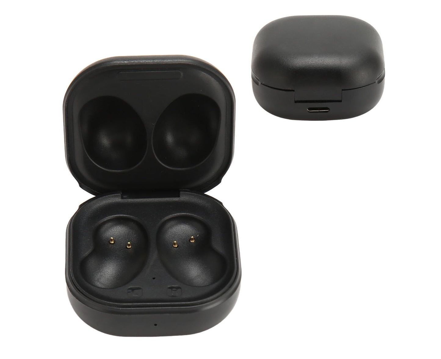 Charging Case Replacement 600mAh USB C Wired Earbuds for Galaxy Buds Live SM R180 Black V1263-JX-2786