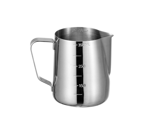 350/600/1000ML Stainless Steel DIY Coffee Jug Milk Frothing Craft Pitcher Cup-S V1263-JX-279