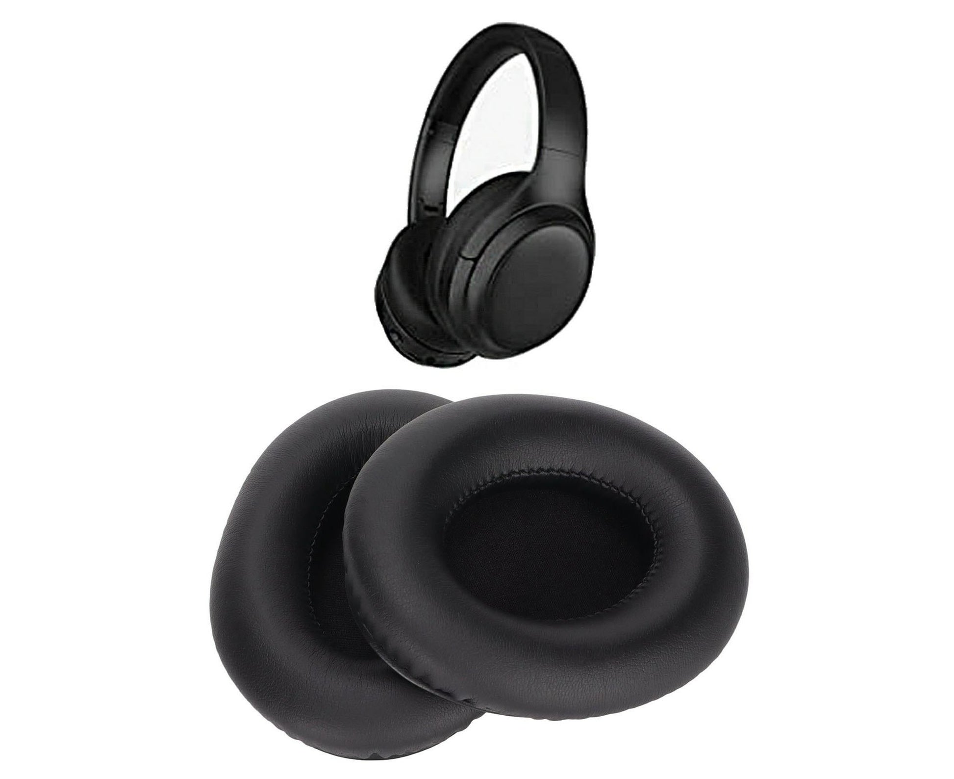 Ear Pads Set Protein Leather Soft Replacement Cushions Cover for TaoTronics TtBH060 Headphones V1263-JX-2791