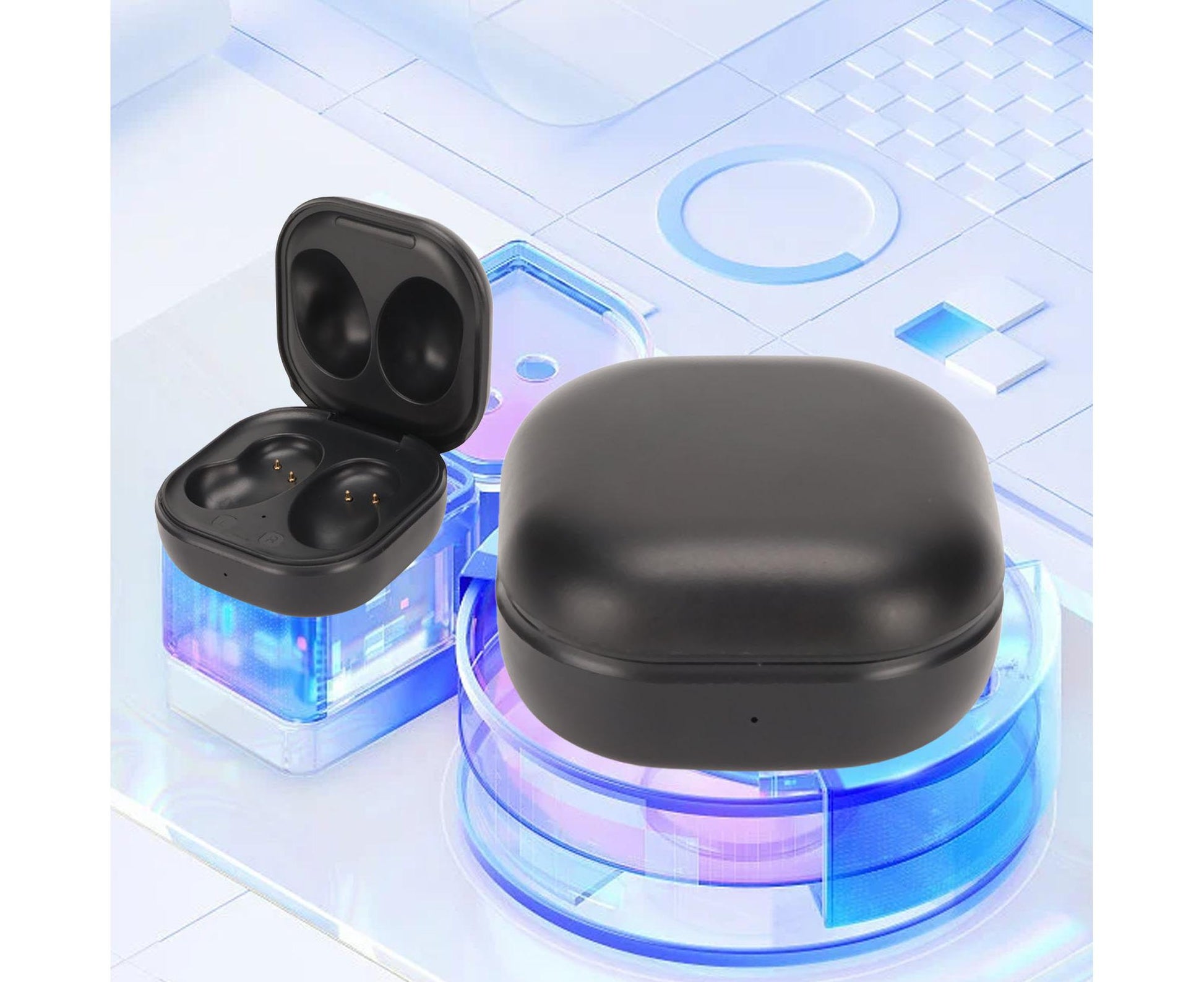 Earbuds Charging Case Replacement USB with Cable for Samsung Galaxy Buds Live SM R180 V1263-JX-2793