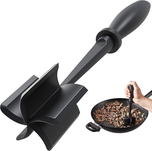 Meat Grinder, Hamburger Grinder, Masher and Burger Masher Premium Heat Resistant Burger Meat Grinder V1263-JX-2801