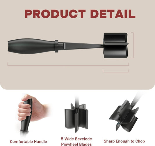 Meat Grinder, Hamburger Grinder, Masher and Burger Masher Premium Heat Resistant Burger Meat Grinder V1263-JX-2801