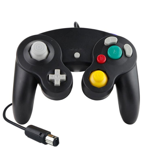 Wired Game Controller for NGC Console - Classic Design,Compatible with GameCube,Vibration Feature - Black V1263-JX-2806