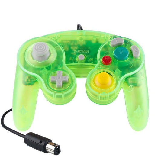 Wired Game Controller for NGC Console - Classic Design,Compatible with GameCube,Vibration Feature - V1263-JX-2807
