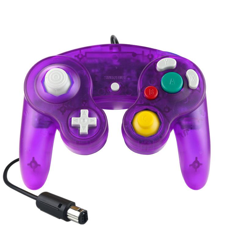 Wired Game Controller for NGC Console - Classic Design,Compatible with GameCube,Vibration Feature - V1263-JX-2808