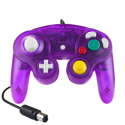 Wired Game Controller for NGC Console - Classic Design,Compatible with GameCube,Vibration Feature - V1263-JX-2808