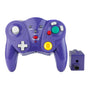 Wireless Game Controller for GC - 2.4Ghz Gamepad with Turbo & Vibration - Compatible with GC Console - Purple V1263-JX-2814