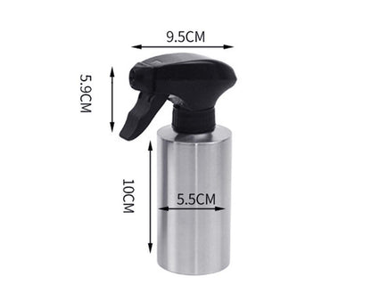250/350ml Stainless Steel Oil Sprayer Dispenser Bottle Kitchen Cooking Tool-Silver 250ml V1263-JX-282