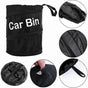 Black Portable Collapsible Car Bin | Trash Can| Bin| Car Bin | Car Accessories | Rubbish Bin | Car Gadgets | V1263-JX-2828