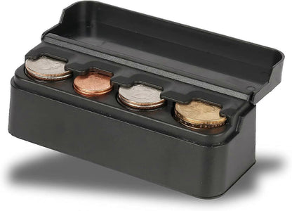 Universal Car Coin Change Organizer Compatible with Coins of Different Sizes, Car Interior Accessories V1263-JX-2833