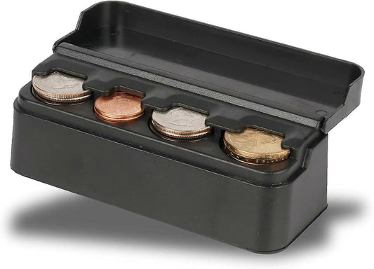 Universal Car Coin Change Organizer Compatible with Coins of Different Sizes, Car Interior Accessories V1263-JX-2833