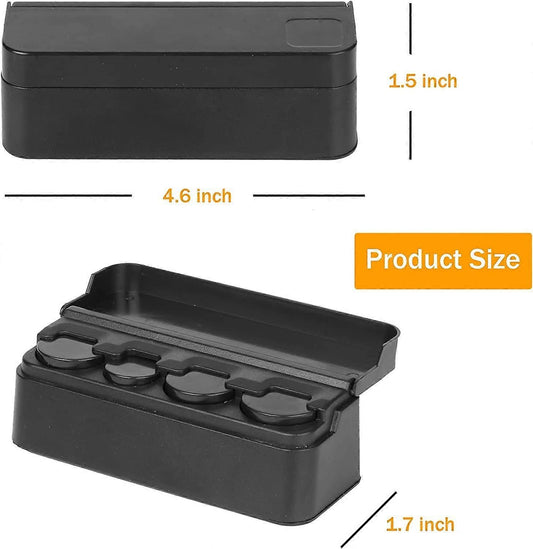 Universal Car Coin Change Organizer Compatible with Coins of Different Sizes, Car Interior Accessories V1263-JX-2833